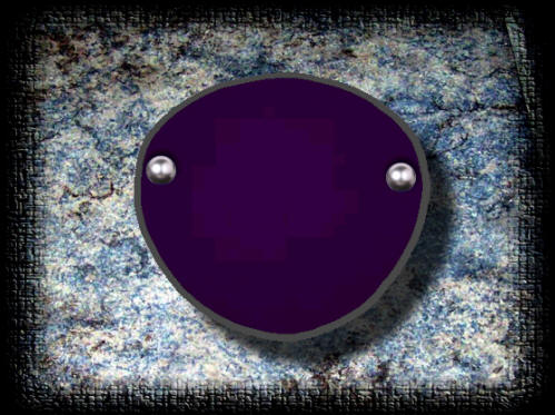 Eye Patch Dark Purple Leather